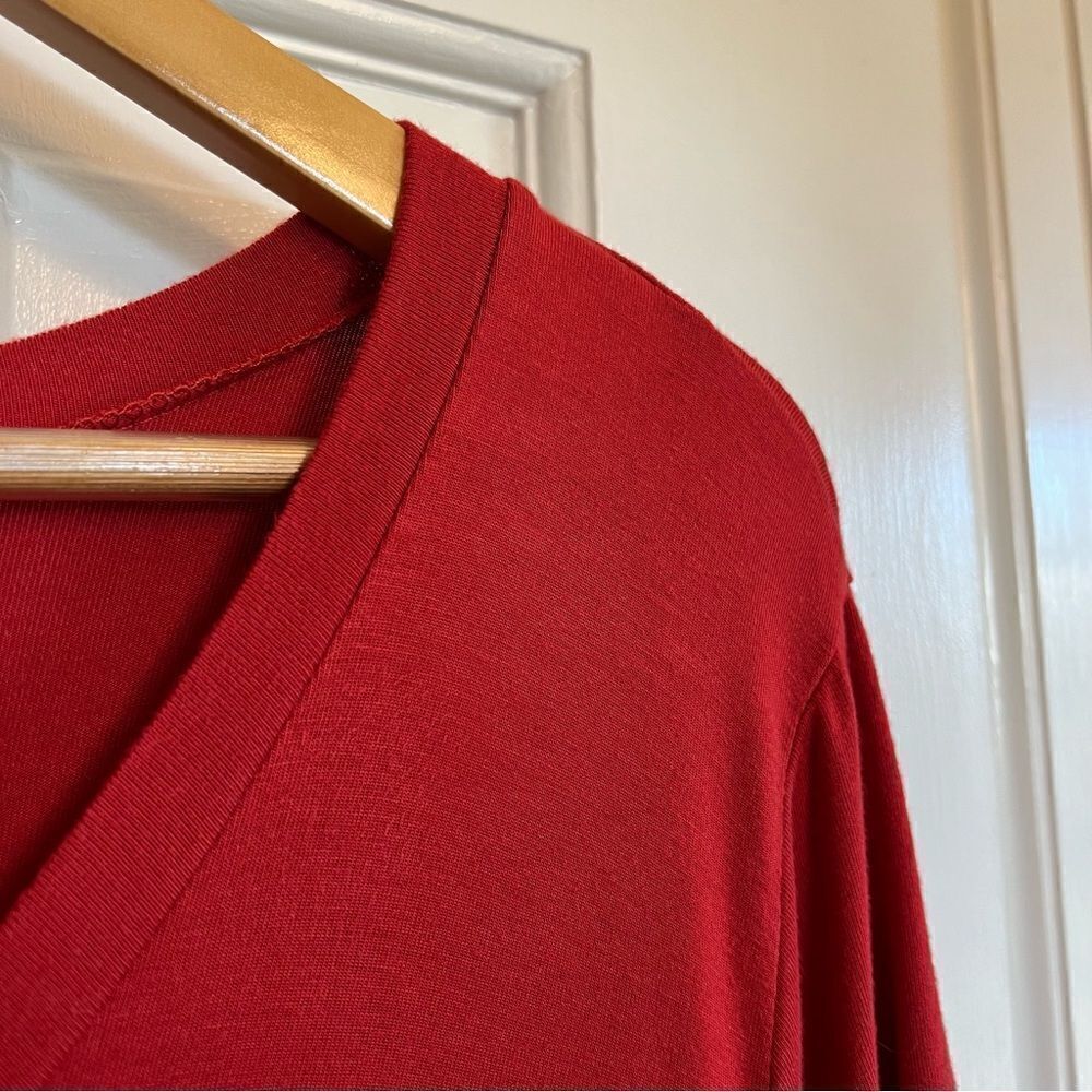 Organic Generation Red T-shirt 1X - Picture 6 of 7